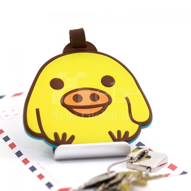 Kids luggage tags duck luggage tags
