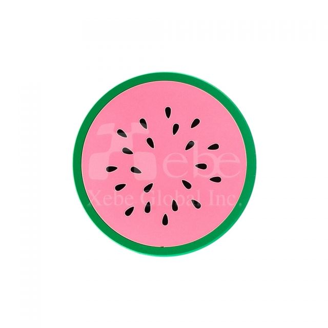 watermelon drink coaster