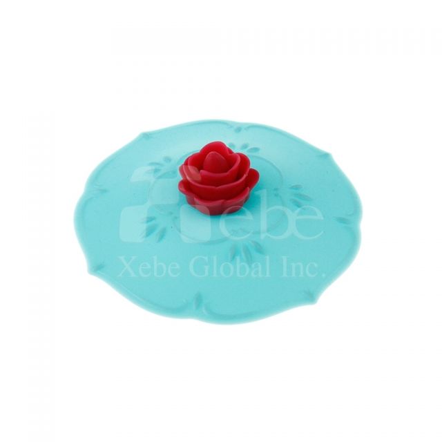 Rose silicone cup lid Wedding gifts