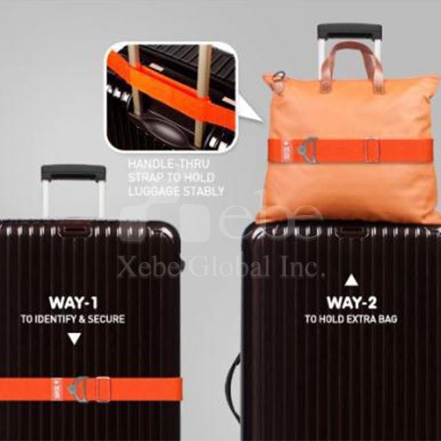 Custom luggage straps travel gift ideas