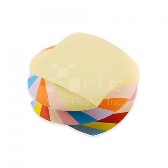 Rainbow personalized post it notes promotional giveaways ideas