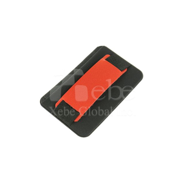 red business card holder