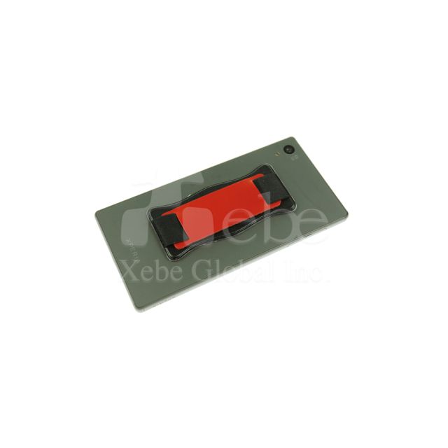 red wavy card holder