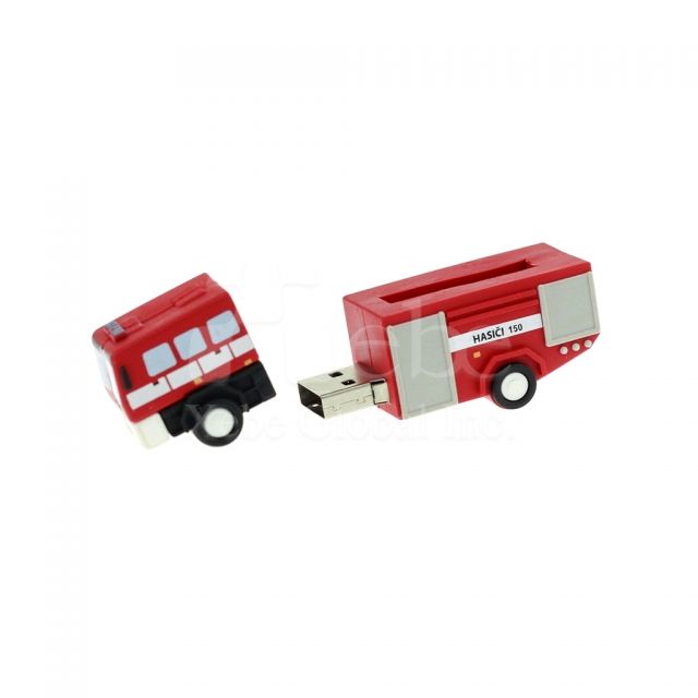 Anniversary gifts fire engine custom USB