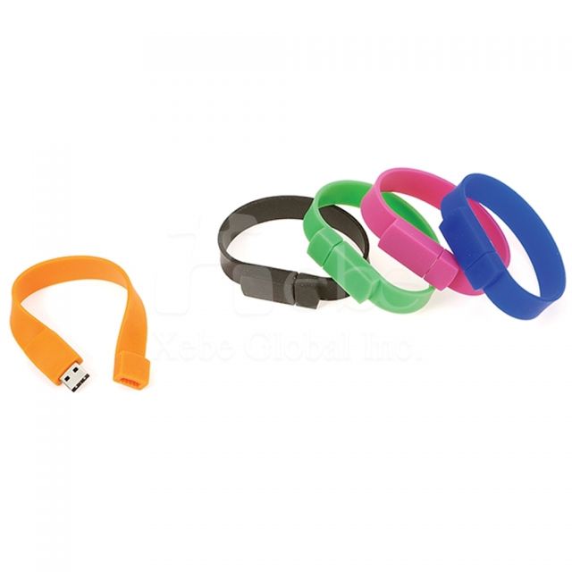 Wristband USB flash drives