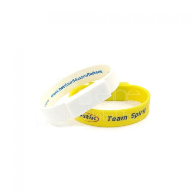 Wristband USB flash drives