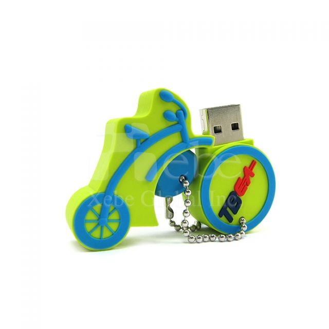 Personalized gifts bike thumb drives