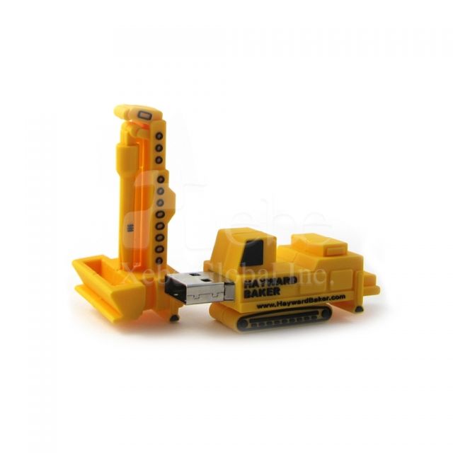 Personalized flash drives crane USB drives