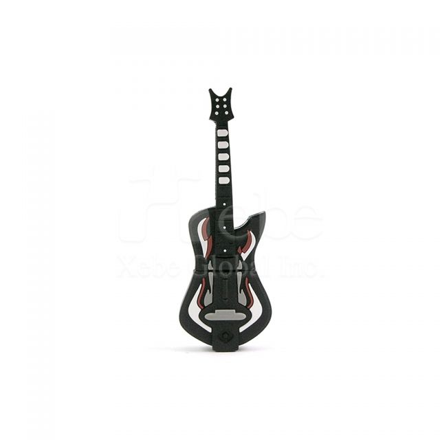 custom usb black guitar flash drive