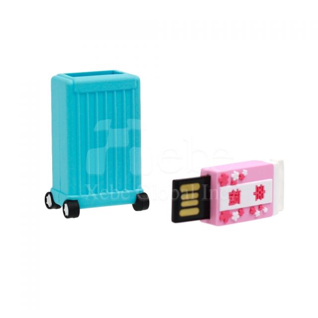 Suitcase flash drive