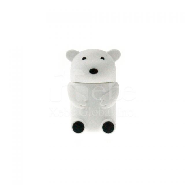 Polar bear flash drives unique gift ideas