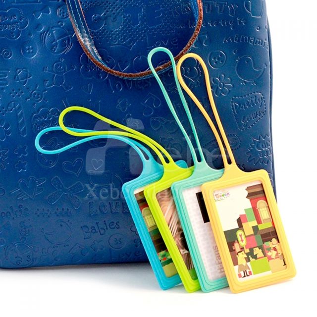 Colorful ID card holder