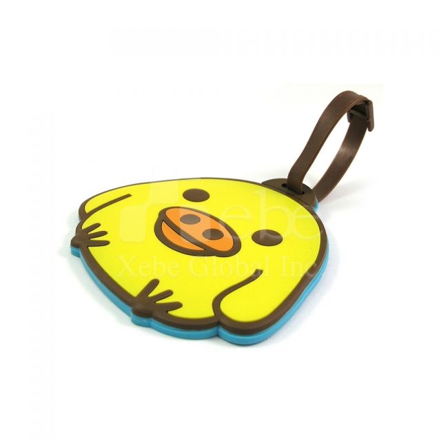 Kids luggage tags duck luggage tags