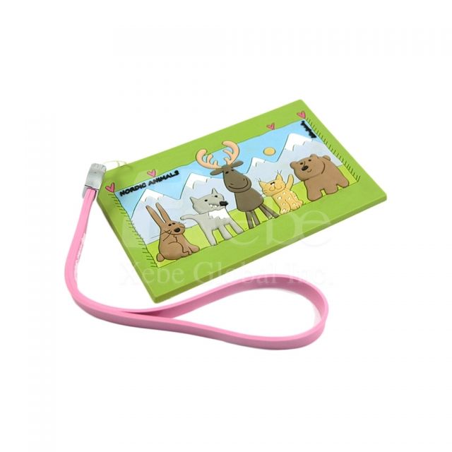 Business gifts animal luggage tags