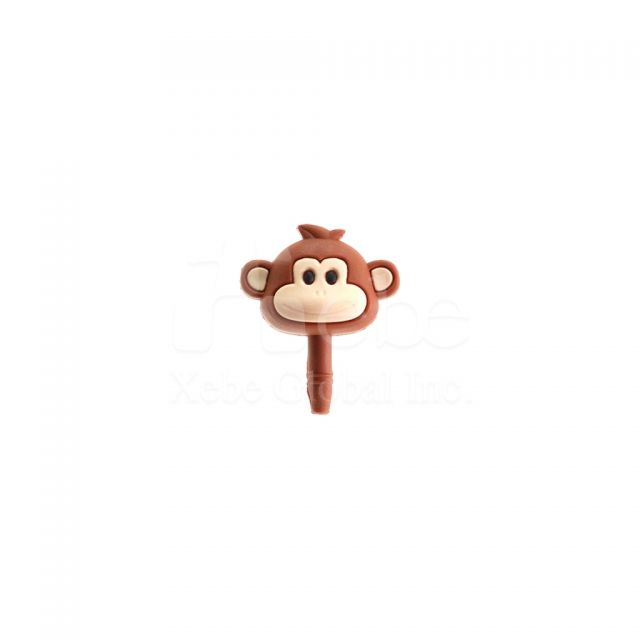 monkey earphone jack accessory