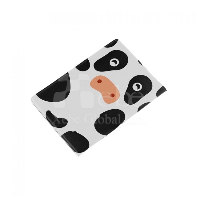 Personalized passport cover cow passport holder