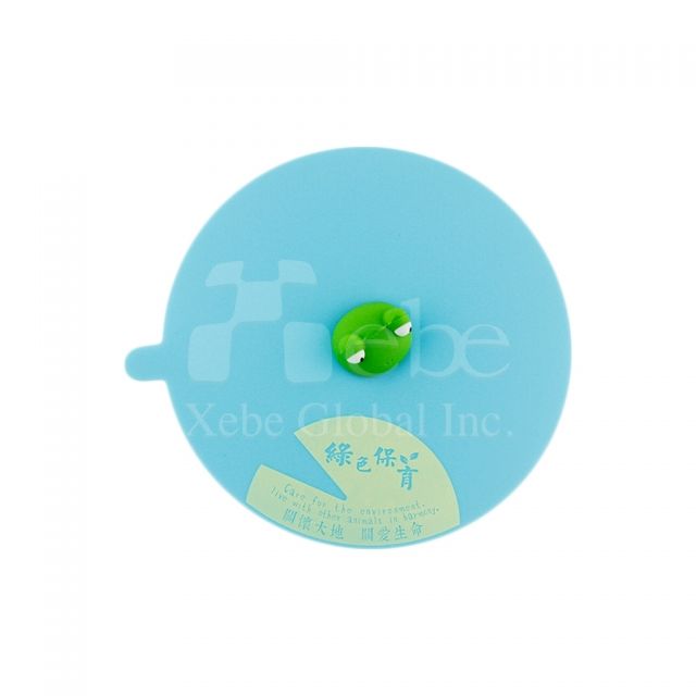 Customized silicone cup lid business gift ideas 