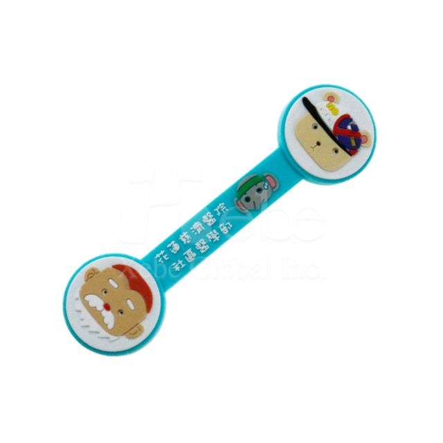 Cartoon style cable winder Soft plastic molding