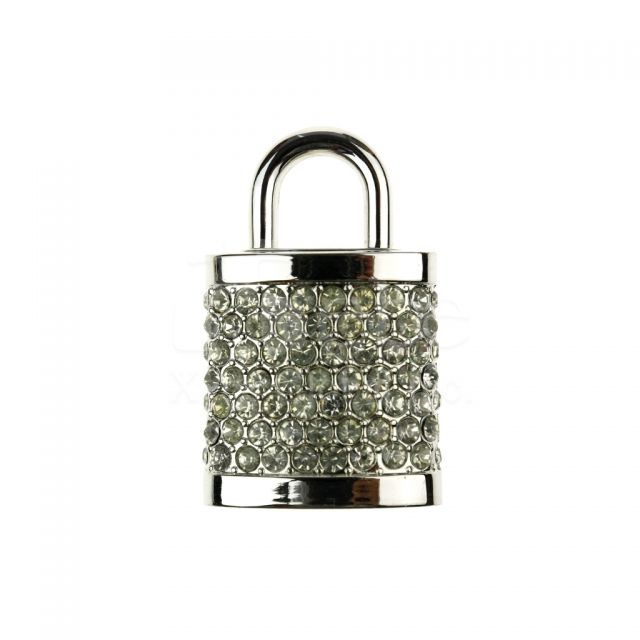 Elegant rhinestone lock USB Wedding gift