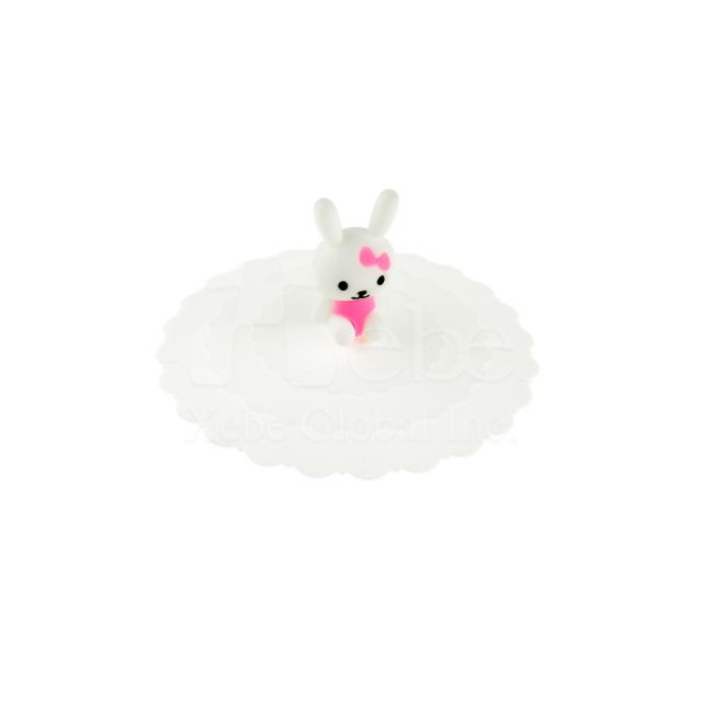 Sweet rabbit shape cup cover