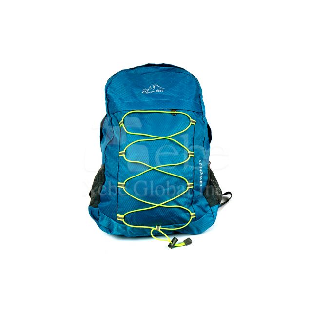 Custom foldable backpack