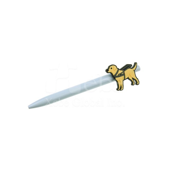 Smiling yellow Guide dog Custom Pen
