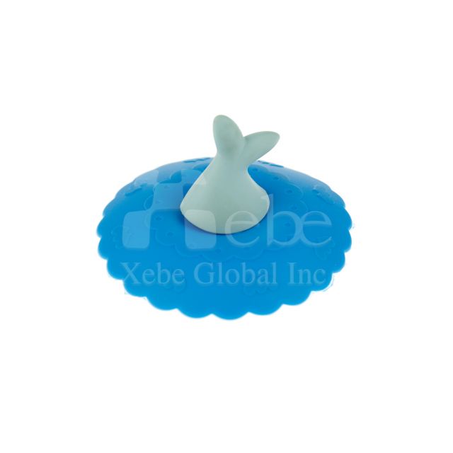 3D whale tail Cup cover