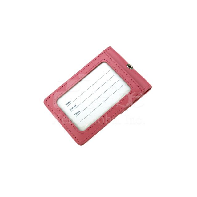 Pink layers card holder