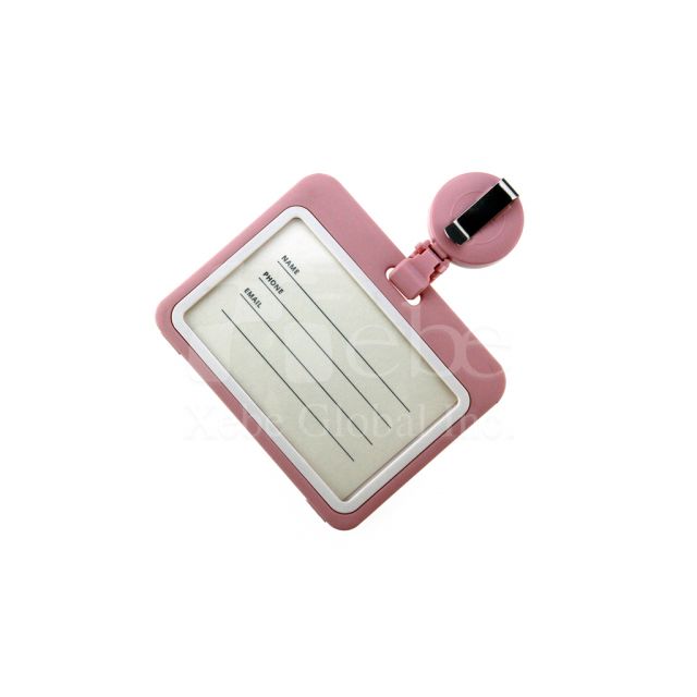 Baby pink custom card holder