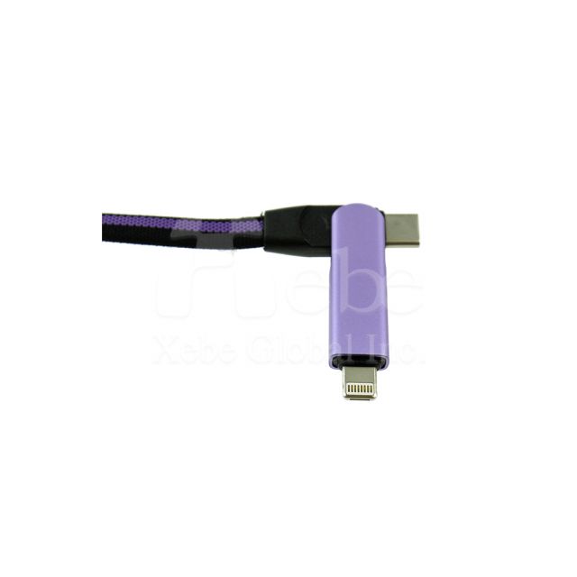 Hyacinth customized USB charging cable