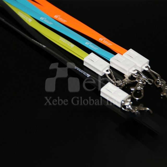 ID badge lanyard data cable Business giveaways