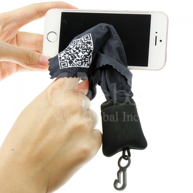 Cell phone wipes strap personalized products