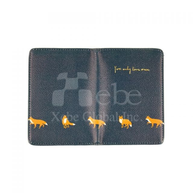 Foxy passport wallet graduation gifts idea