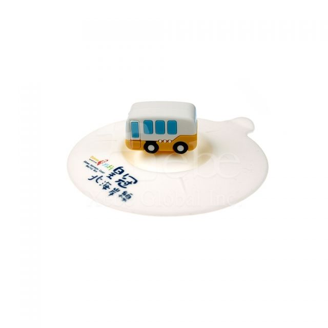 Bus custom Cup cover Soft plastic molding