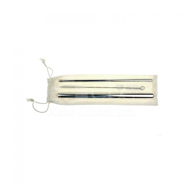 Stainless steel straw set corporate gift ideas