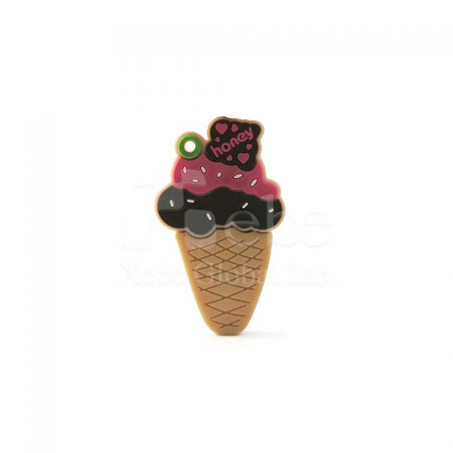 Ice cream cone-shaped USB Creative present