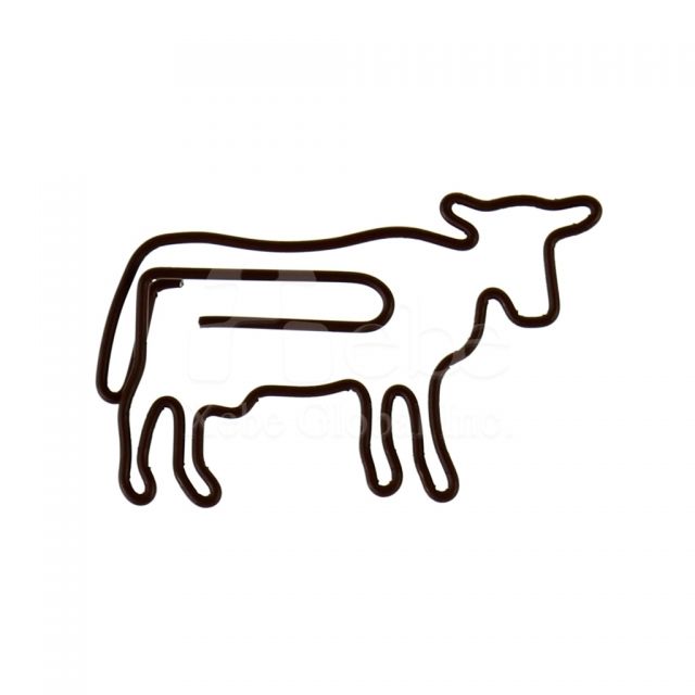 Cow-shaped paperclip Book fair giveaway
