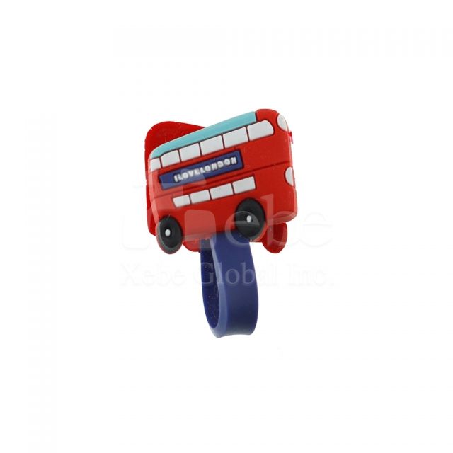 London-bus-shaped cable winder Travel exhibition gift