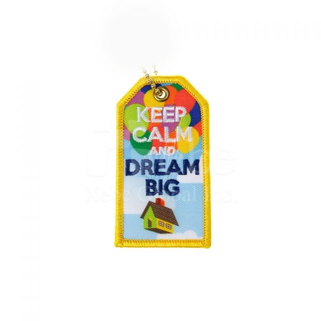 Colorful dream big Luggage tags Travel fair gifts