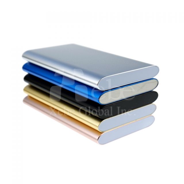 Metal colorful power bank Personal gifts