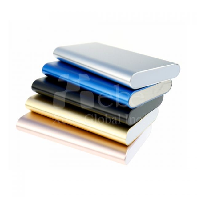 Metal colorful power bank Personal gifts