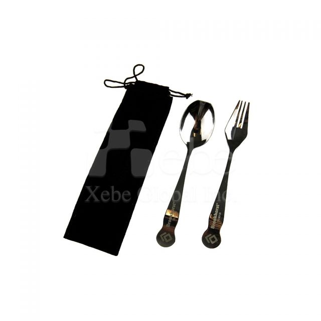 Stainless steel flatware easy carrying set Business gift 