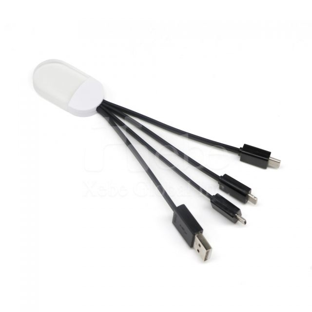 Logo lighting charging cable