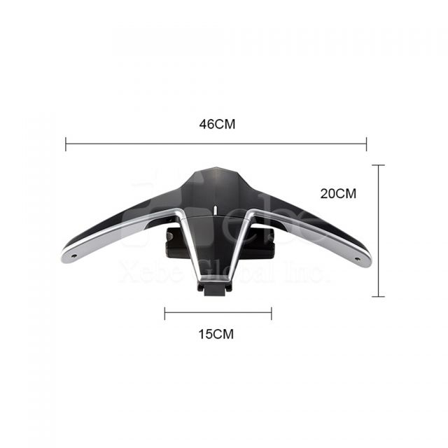Black Multifunctional Detachable Car Coat Hanger  Non-slip headrest hanger Customized 