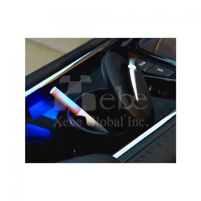 Custom car cup holder ashtray LED car cigar ashtray