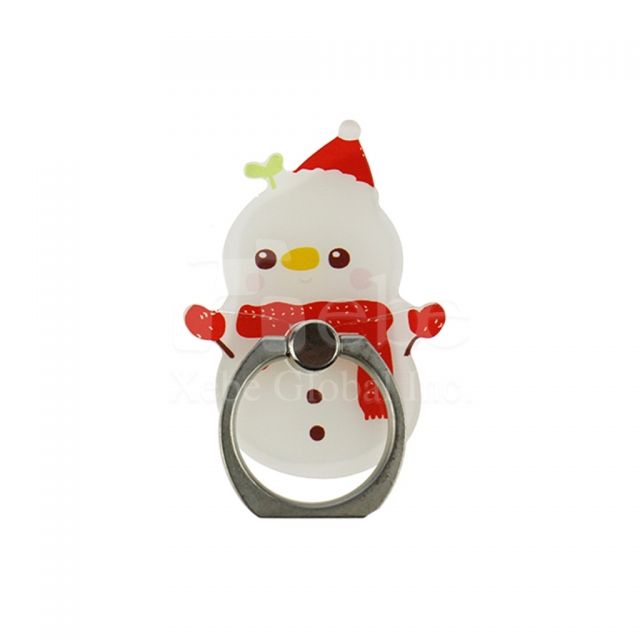 Merry Christmas snow man phone ring christmas gifts 