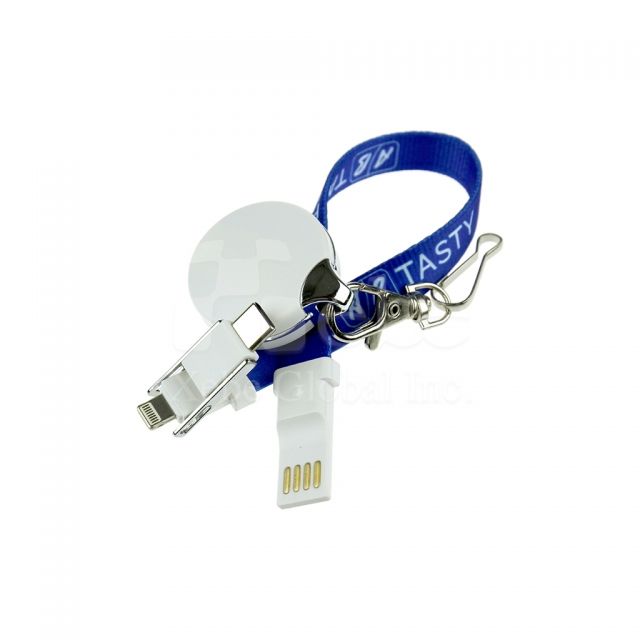 3 in1 strap usb charging cable 