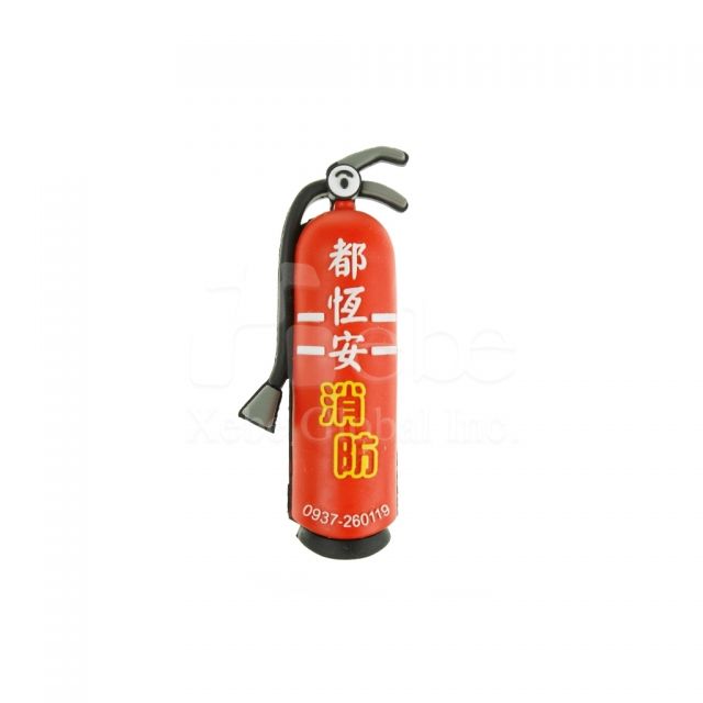 Fire extinguisher fridge magnet Custom shaped magnets maker