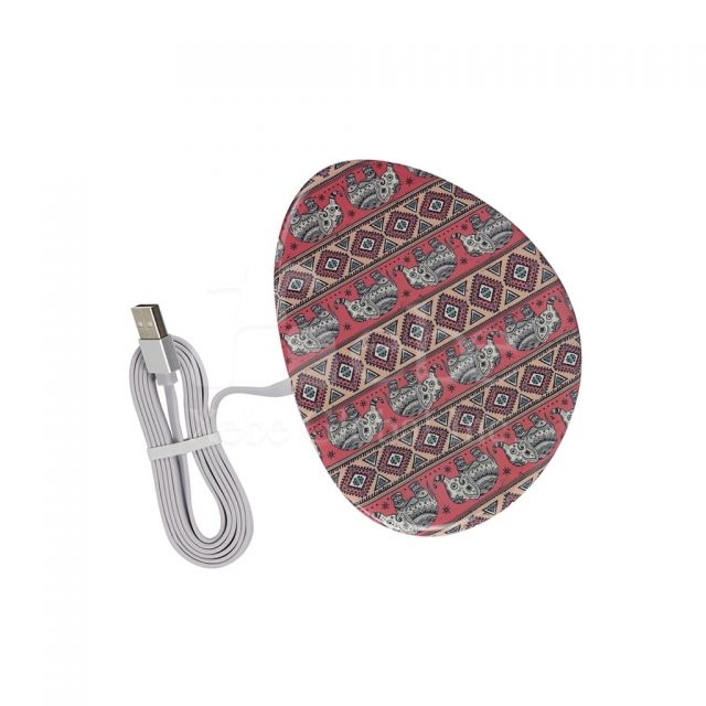 Elephant pattern personalized wireless charger  wireless phone charging pad