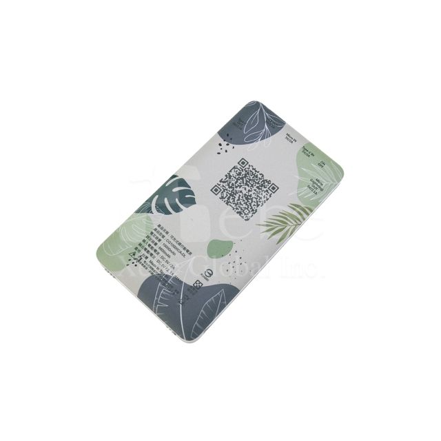 Custom print portable charger maker